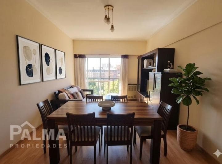 Departamento 2 Ambientes con Dependencia - Frente - Balcon - Vista Al Mar - Plaza Colon - 3
