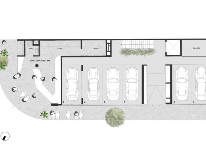 Departamento 2 Amb 1er Piso en Obra Av Crámer y Vilela - Saavedra - 4