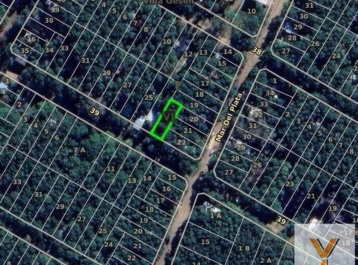 Terreno en Venta - 352 m&sup2; - Mar Azul - 5