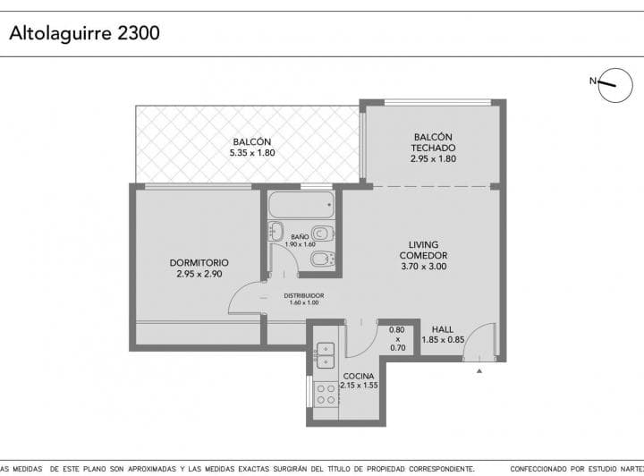 Departamento 2 Ambientes con Balcón Aterrazado en Villa Urquiza - 4