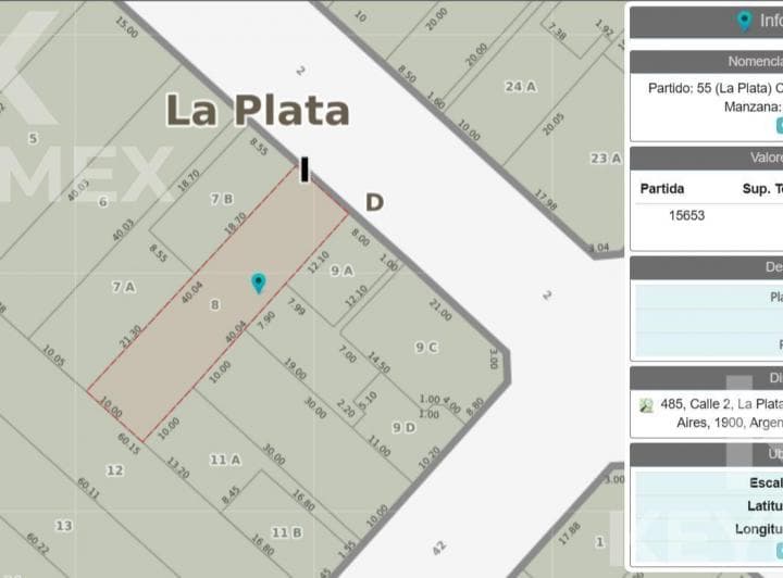 Venta Casa Reciclar en La Plata Calle 2 y 42 - 2