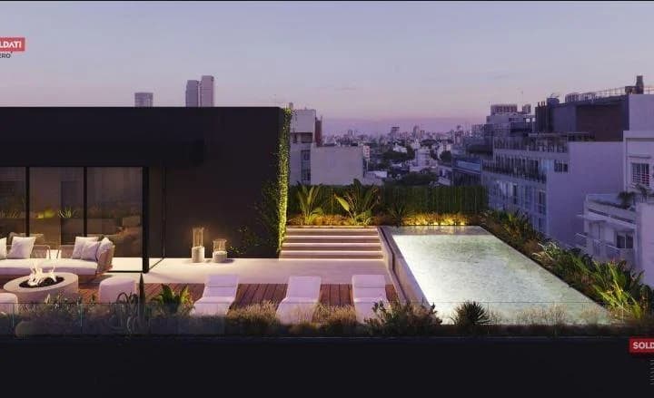 Venta 3 Ambientes con Espectacular Balcón Aterrazado - Suite - Lavadero - Palermo Hollywood - 3