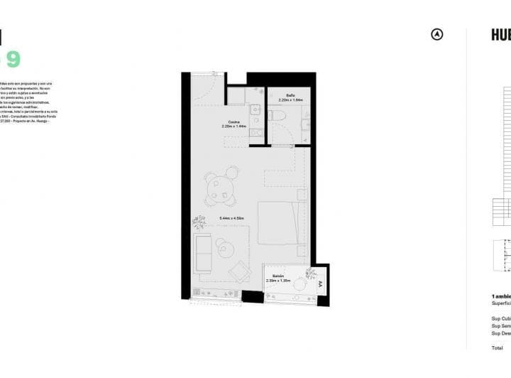 Venta Departamento Monoambiente a Estrenar en Puerto Madero, Full Amenities - 3