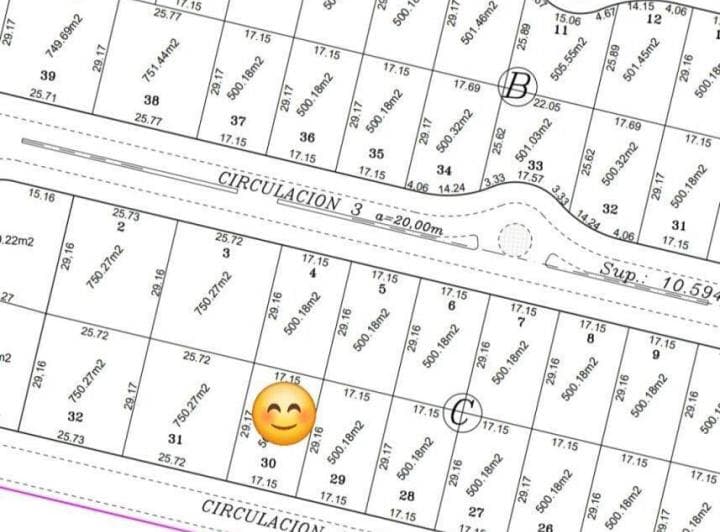 Mapa Propiedades Vende Terreno en Barrio Boedo Quartier - 4