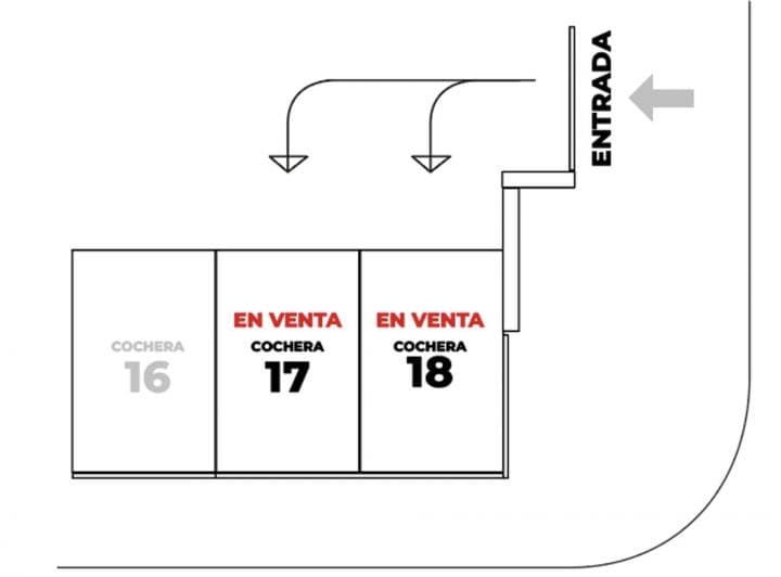 Cochera Cubierta en Planta Baja - 4
