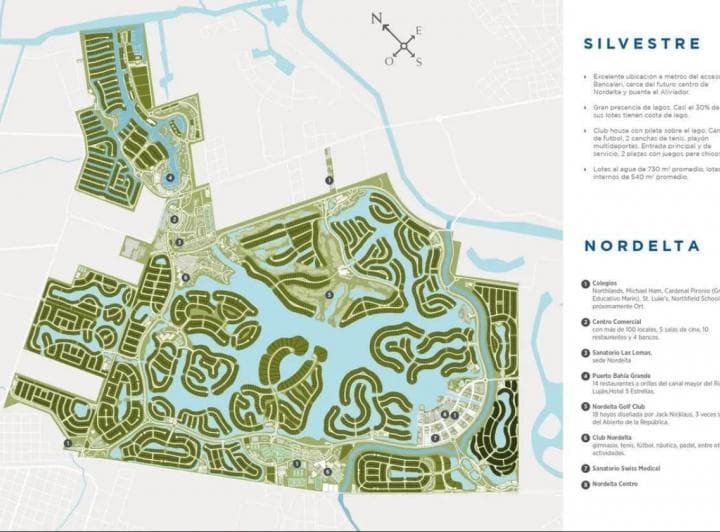Terreno en Venta de 530 m&sup2; - Nordelta - 4
