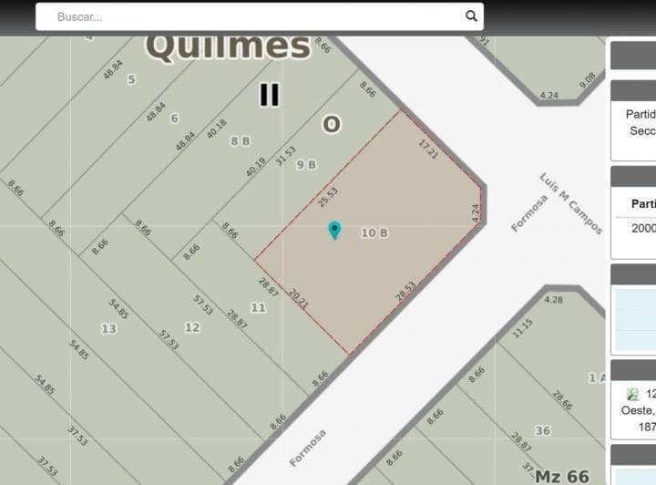 Lote 1207 m&sup2; Venta en Bernal Oeste con Mejoras - 5