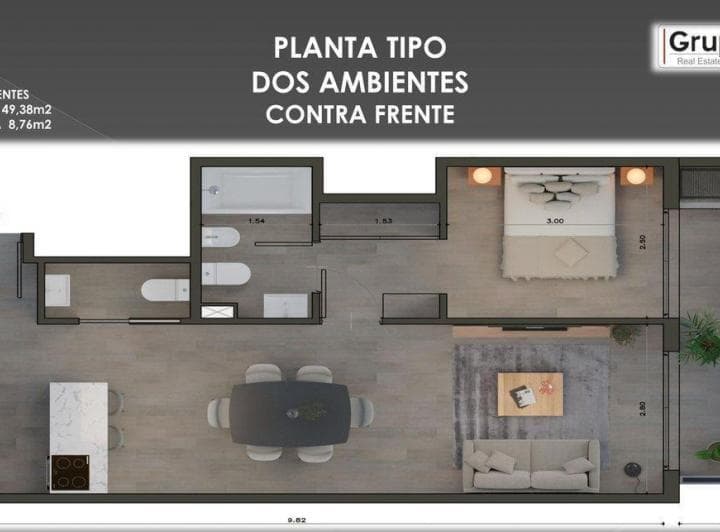 Arcadia Art Residence 2 Ambtes C/parrilla P°4 - 4