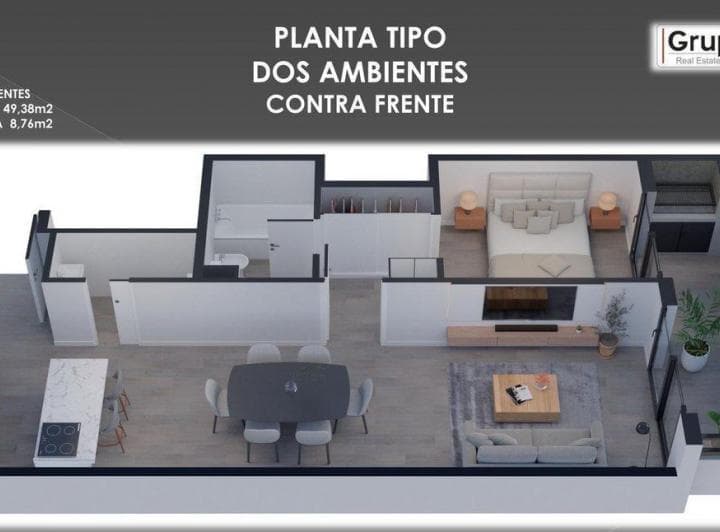 Arcadia Art Residence 2 Ambtes C/parrilla P°4 - 3