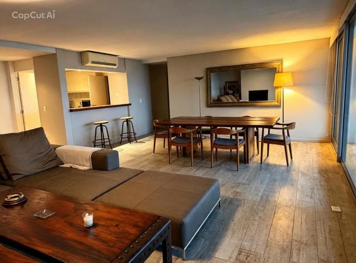Apartamento en Playa Mansa. 3 Dorm. - 4