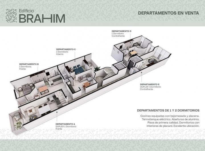 Venta Departamento 1 Dormitorio en General Paz Córdoba - 2