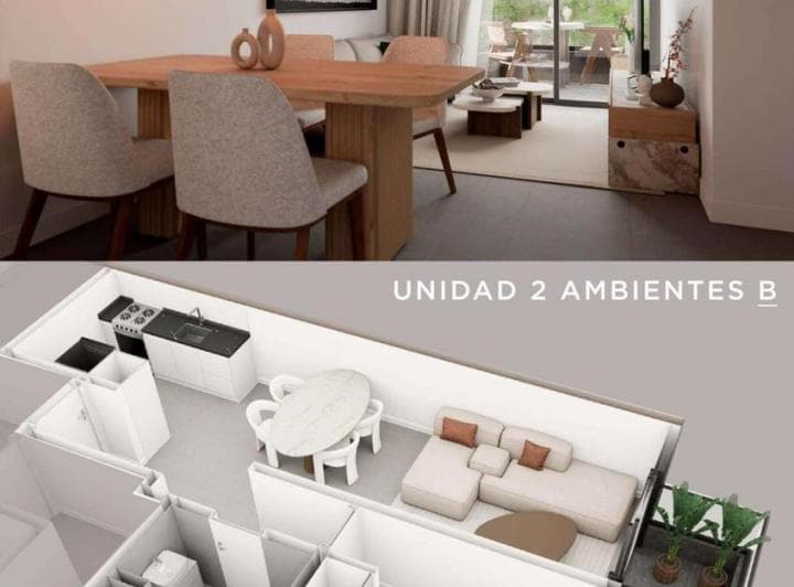 Venta Departamento 2 Amb en Villa Bosch en Pozo - 2