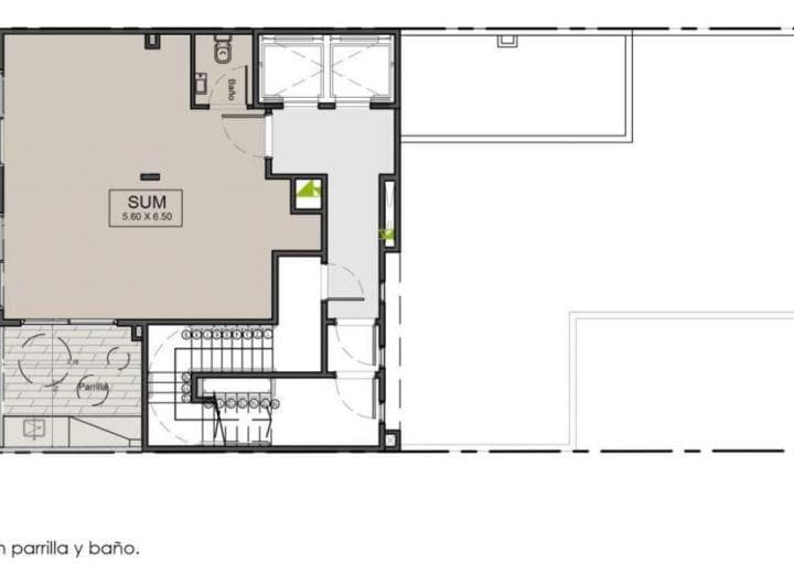 Venta Depto 2 Amb 6to Piso en Construción C/balcón - Nuñez - 5