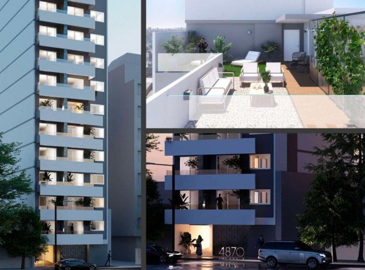 Venta Depto 2 Amb 6to Piso en Construción C/balcón - Nuñez - 3