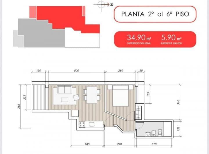 Venta Depto Monoambiente Pozo - Entrega + Cuotas - 2