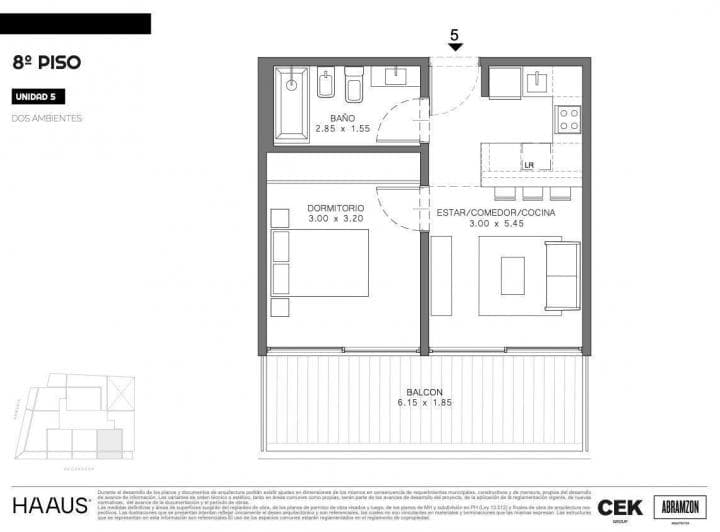 Haaus II Venta Depto 2 Amb Full Amenities en Palermo Soho - 2