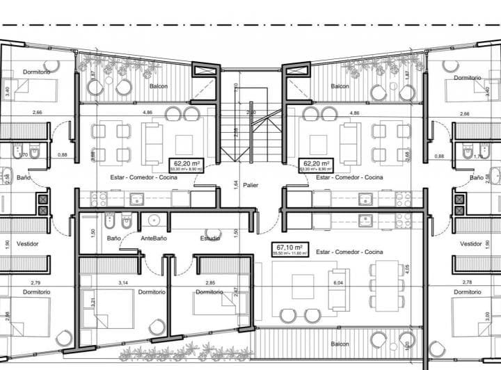 Departamento de Tres Ambientes a La Venta en Nuevo Quilmes Externo - 4
