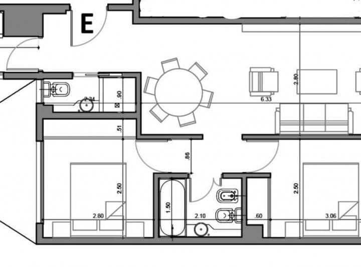 Departamento en Venta 3 Ambientes Balvanera - 2