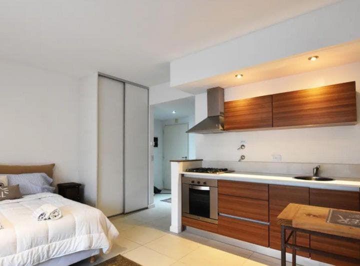 Venta Monoambiente Las Cañitas Balcon Gimnasio - 3