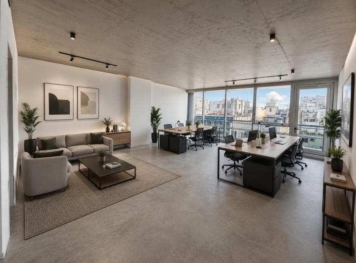 Oficina Aaa en Venta Piso Alto con Balcon - Amenities - Ideal Renta - Tribunales Office - 2