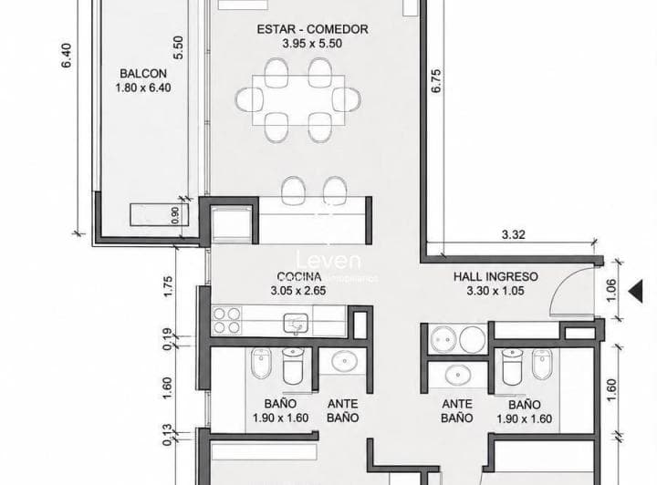 Departamento 1 Dormitorio a Estrenar Opera Plaza - 5