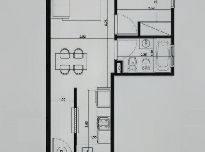 Depto 2 Amb. Venta Villa del Parque Construccion - 2
