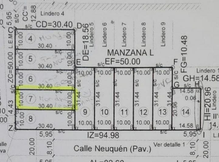 Venta Terreno /los Arces/ Financiación - 2