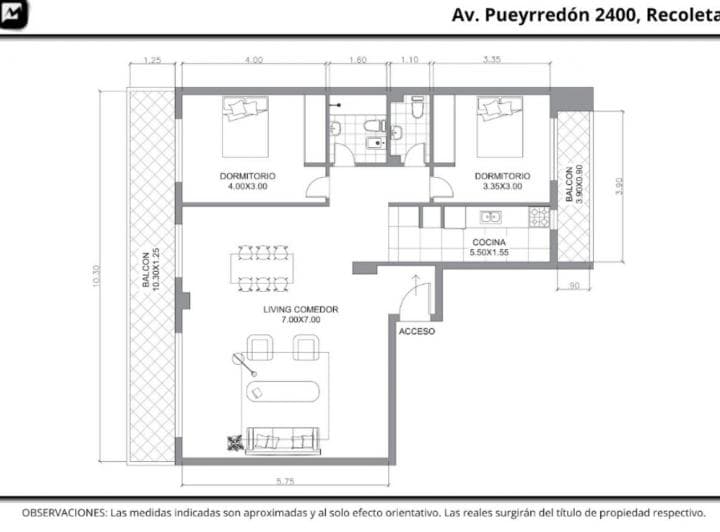 Venta/ Departamento 4 Ambientes Más U C Dependencia / Totalmente Reciclado/ Recoleta - 5