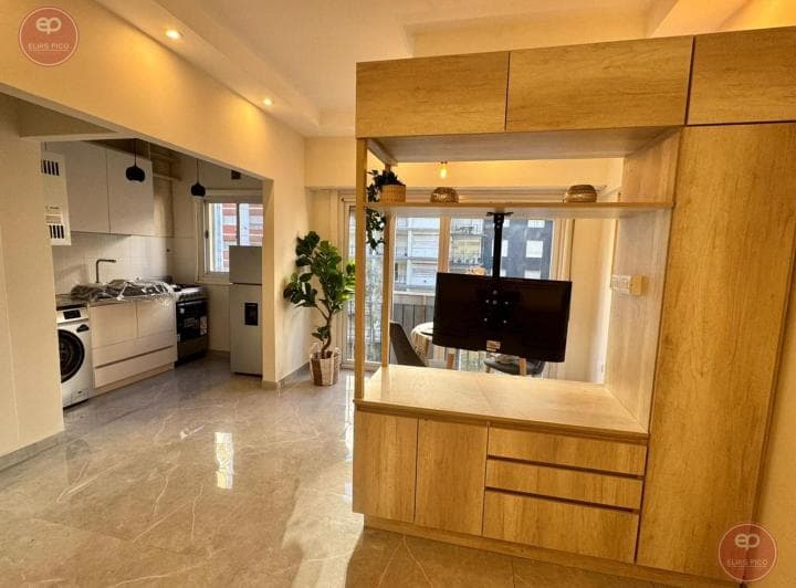 Departamento 1 Amb. a La Calle C/balcón Francés, Reciclado, Amoblado, Plaza Colón, Mar del Plata - 3