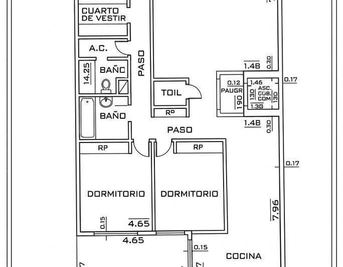 Venta Departamento Amoblado de 4 Ambientes con Dependencia y Dos Cocheras en Palermo, Las Cañitas - 4
