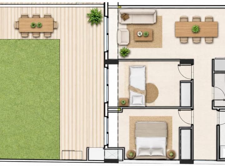 Departamento en Venta a Estrenar 3 Ambientes - 3