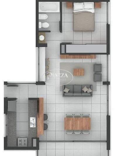 Departamento 1 Dormitorio en La Plata | 65 m² | a Estrenar en 14 y 42 - 5