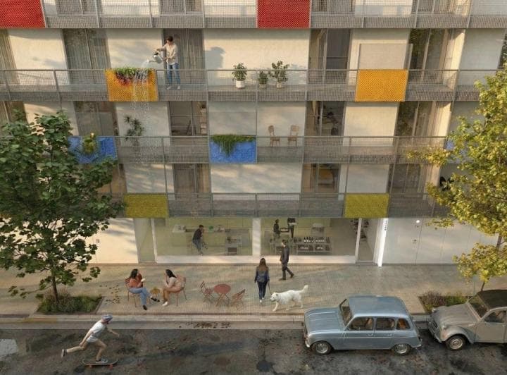 1 Dormitorio en Pozo | 54 m² Totales y Amplio Balcón - 2