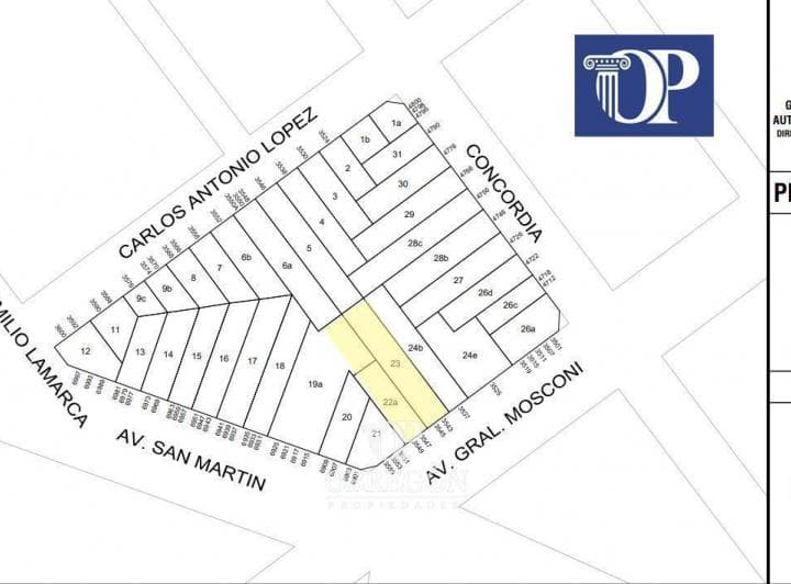 Venta Doble Lote 2850 m Vendibles / 640 m Lote / Usam Av Mosconi y San Martín - 3