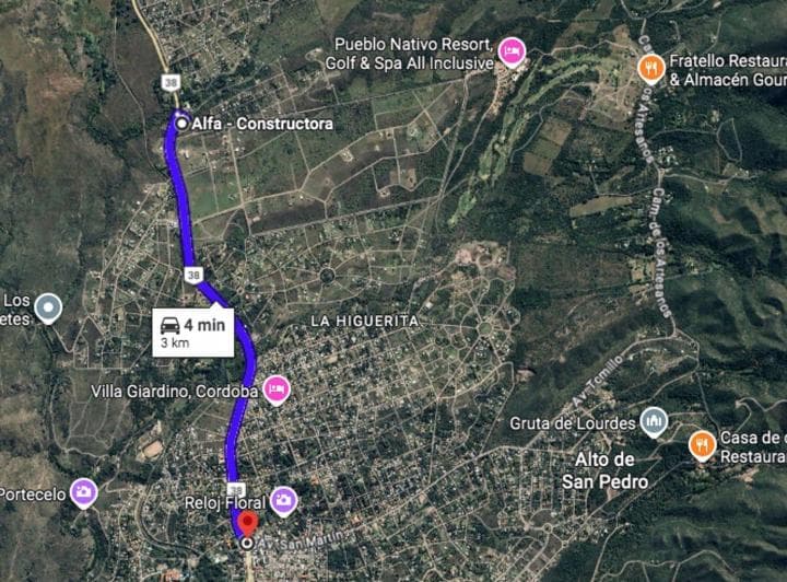 Ventaterreno Sobre Ruta 38 Villa Giardino 511 m² - 3