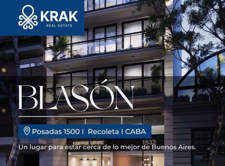 Departamentos 2 Ambientes Premium en Recoleta. a Estrenar! Unidades 1,2 y 3 Ambientes. - 2