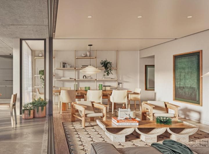 Elet Loreto 3 Dorm. Balcón Aterrazado con Parrilla Propia Full Amenities Belgrano - 4