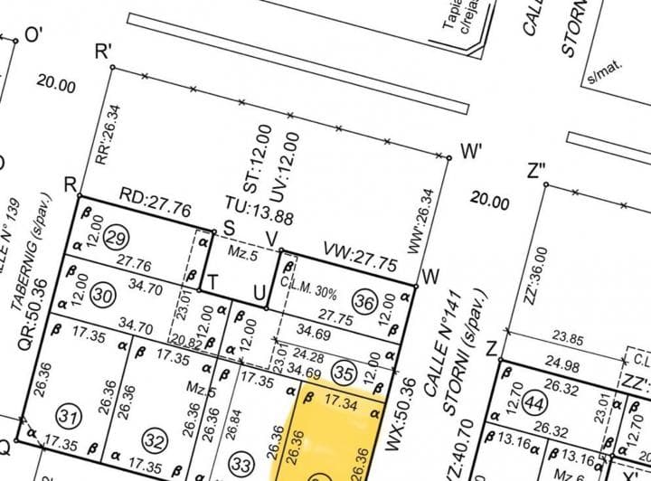Venta de Terreno Sobre Esquina B. E (En 36 Cuotas) - 2