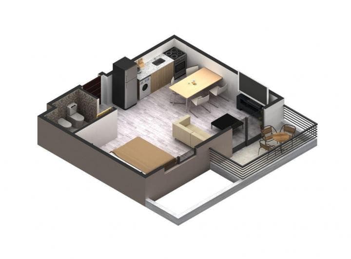Venta de Departamentos Monoambiente, 2 y 3 Ambientes en Pozo. Muñiz, San Miguel - 5