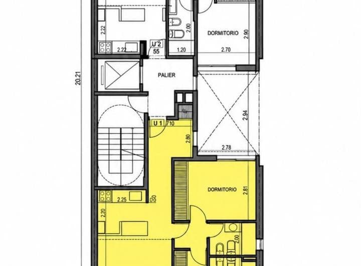Venta Departamento 2 Dorm. C/balcon - 3