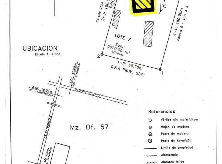 Terreno en Venta en Capilla Vieja, Calamuchita - 5.970 m² con Servicios - 4
