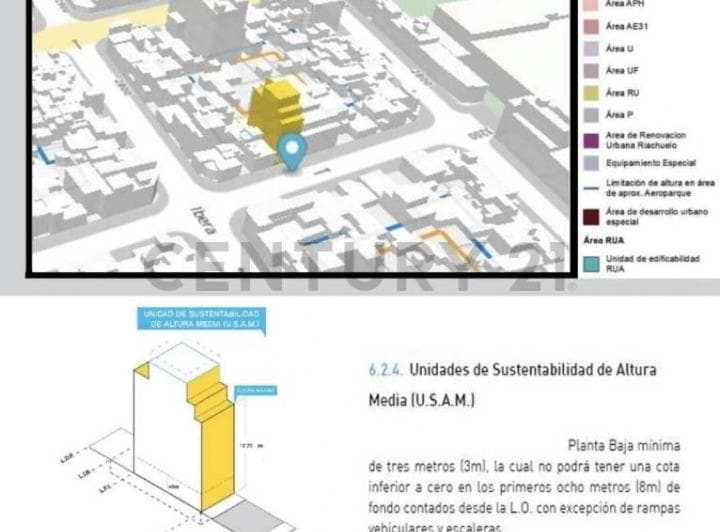 Venta Lote en Nuñez 8,54 X 25,53 - 5