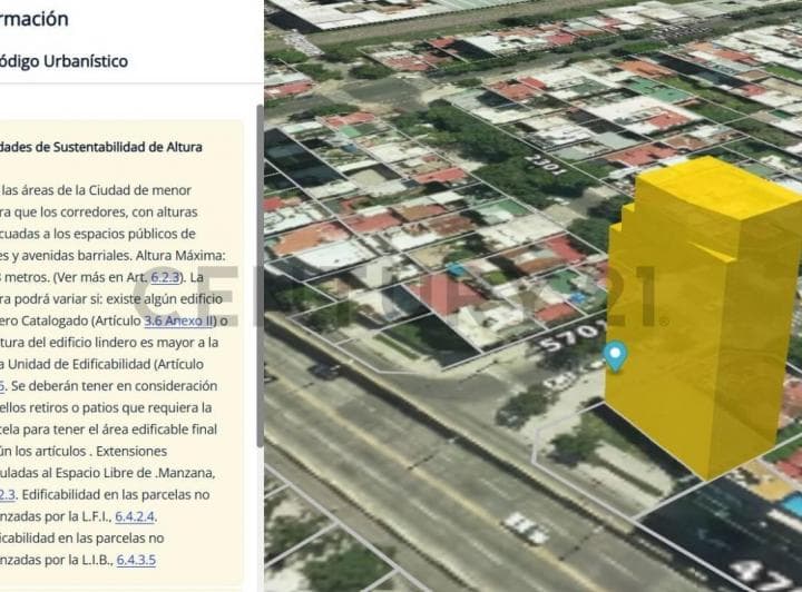 Venta Terreno en Villa Urquiza 1100 m Vendibles Acepta Financiacion - 2