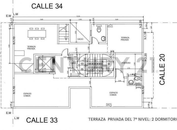 19 Entre 33 y 34 Departamentos Semipisos de 1 Dormitorio en Construcción La Plat - 5