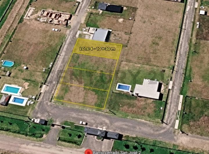 Lote Parte Indivisa a La Venta en Barrio Cerrado "San José Ll", Abasto - 2