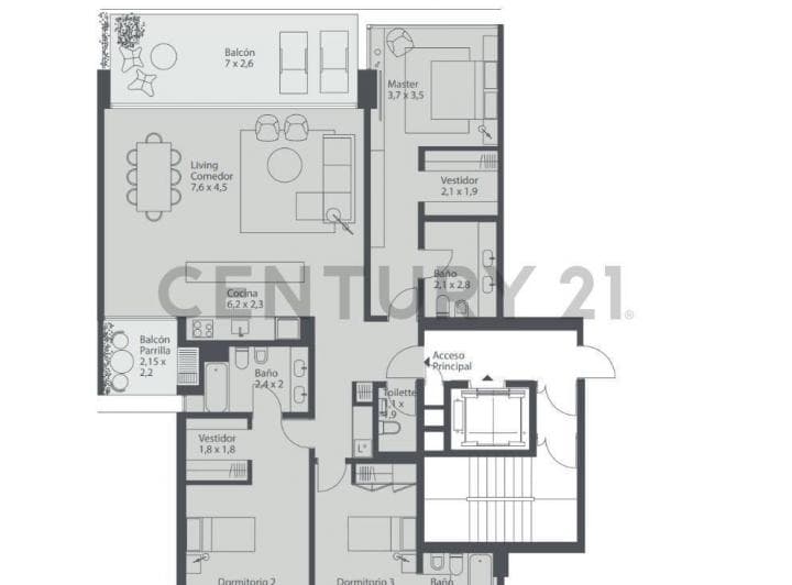 Oceana Nordelta Unidad de 4 Ambientes en Venta - 4