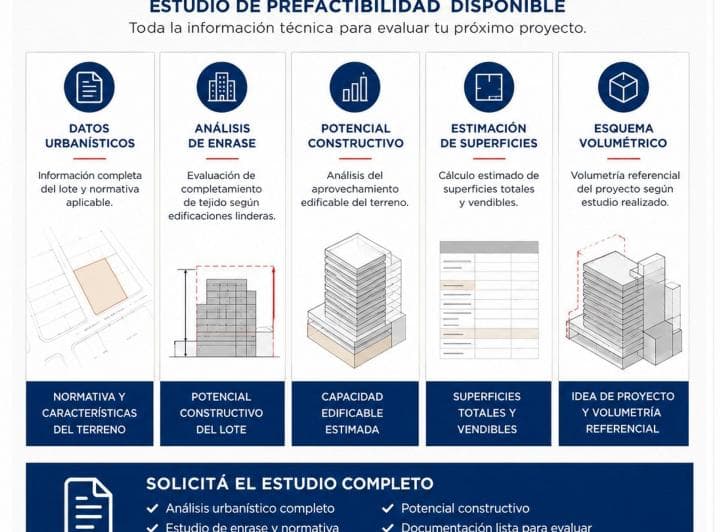Lote Para Desarrollo | Pb + 6 | Parque Chacabuco - 2