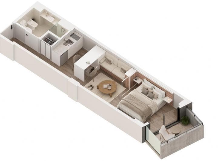 Monoambiente en Recoleta - Ideal Vivienda o Inversión | Feel Recoleta - 3