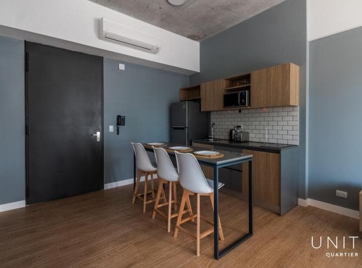 Excelente Loft en Alquiler Temporario Amoblado y Equipado. distrito Quartier, Retiro. - 4