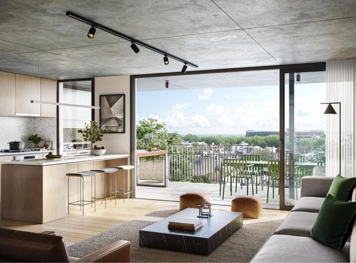 Departamento de 3 Ambientes en Planta Baja, Tipo Casa con Gran Terraza en Quartier Bajo Belgrano. - 2